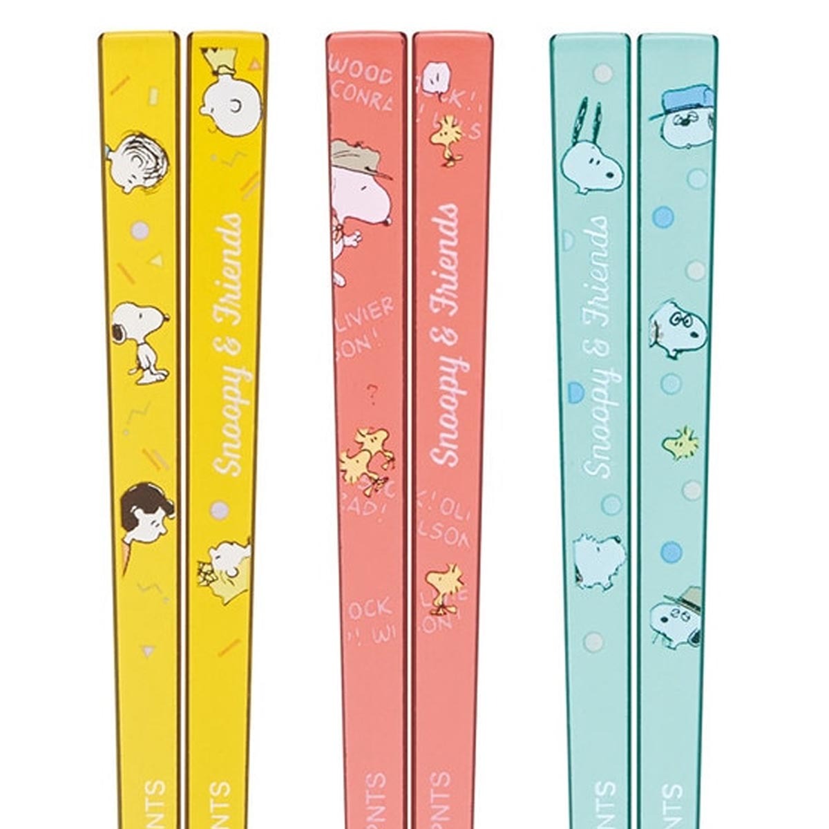 日本品牌 Skater Snoopy 3P 21cm 筷子 -AAC45T