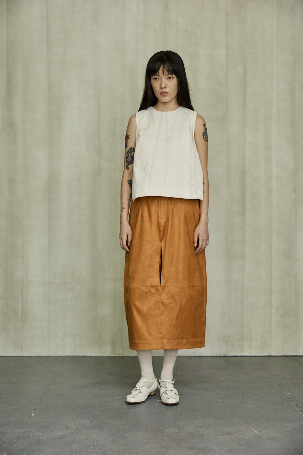 基礎鋪棉背心上衣