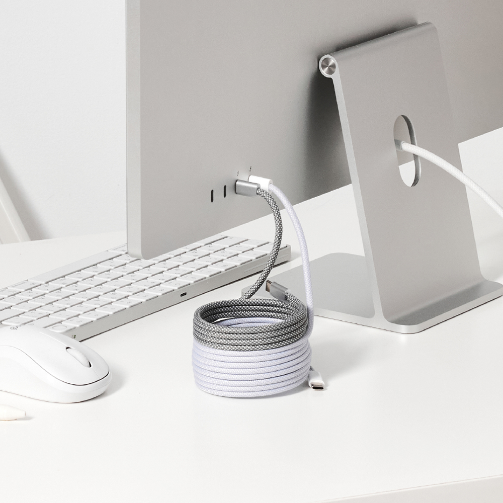 Mag Cable 磁吸收納編織快充充電線 Type-C to Type-C