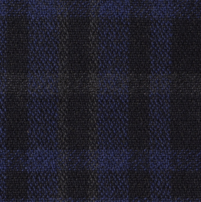 VISVIM 2024 A/W UT.TOTE (M) BUFFALO CHECK - NAVY PRE ORDER ITEM (預訂中)