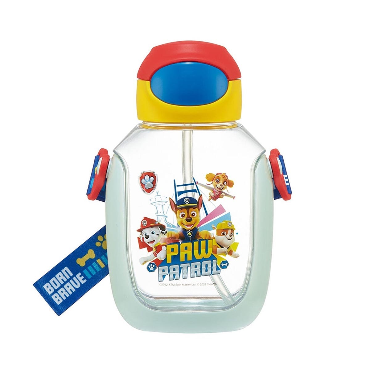 日本品牌 Skater 汪汪隊 530ml 兒童吸管水壺 -PDSH6DX