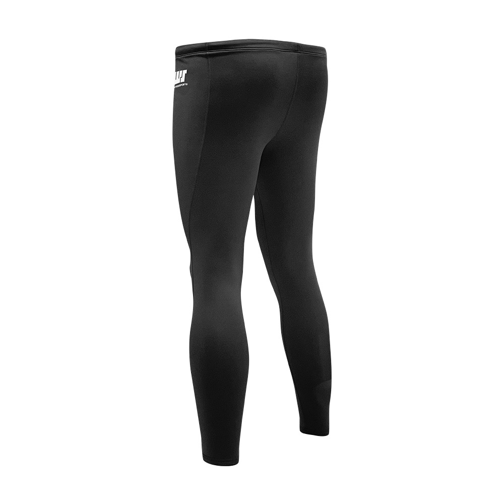 1mm 中性短纖抓毛游泳保暖長褲 - 黑