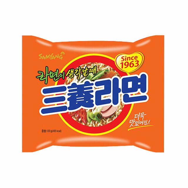 韓國 三養 元祖拉麵 (單包/袋裝5入) 泡麵 即食 便利 方便麵 韓風 微辣
