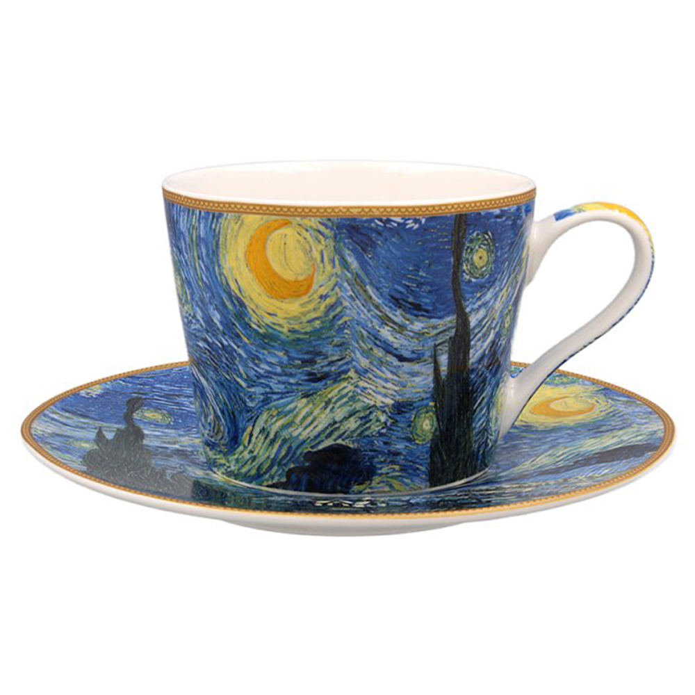 lesserpavey,vangogh,馬克杯,杯盤組,午茶杯組,午茶杯,咖啡杯,內湖,換個角度有限公司