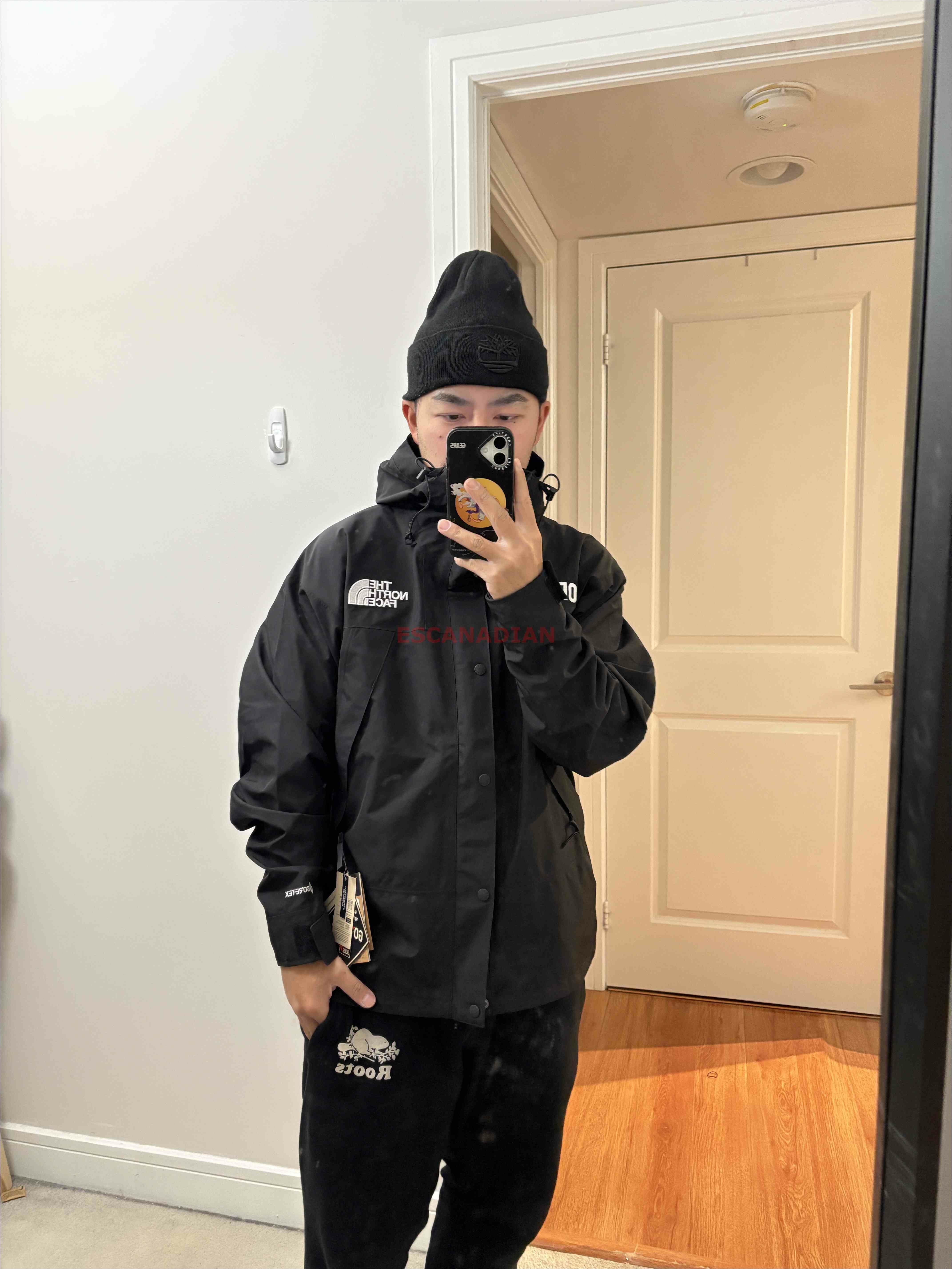 THE NORTH FACE 男大人 GORE-TEX系列 大刺繡字樣 防水 防風 硬挺 連帽 衝鋒衣 (可當三合一外套)