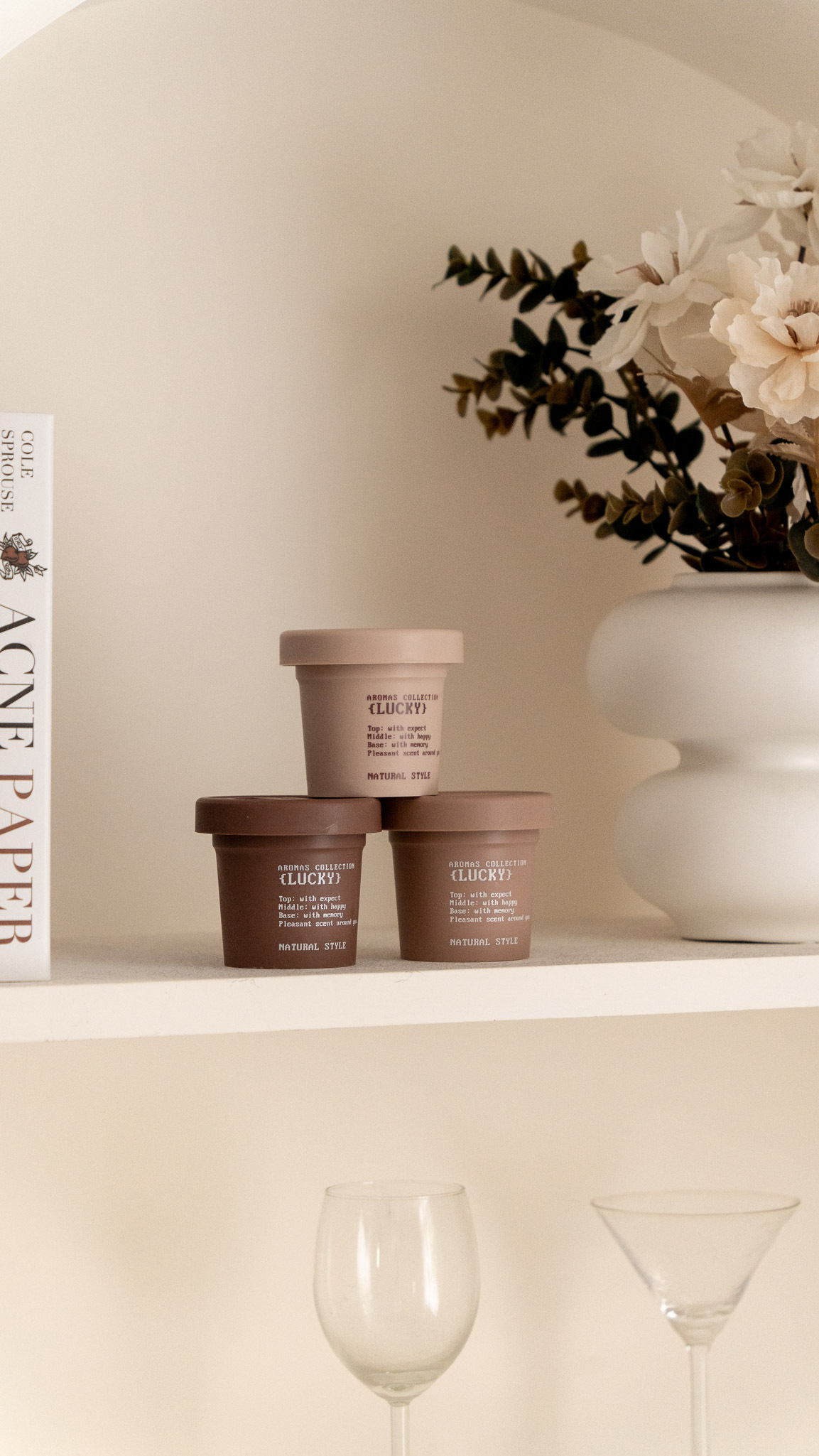 冰淇淋口味香氛杯