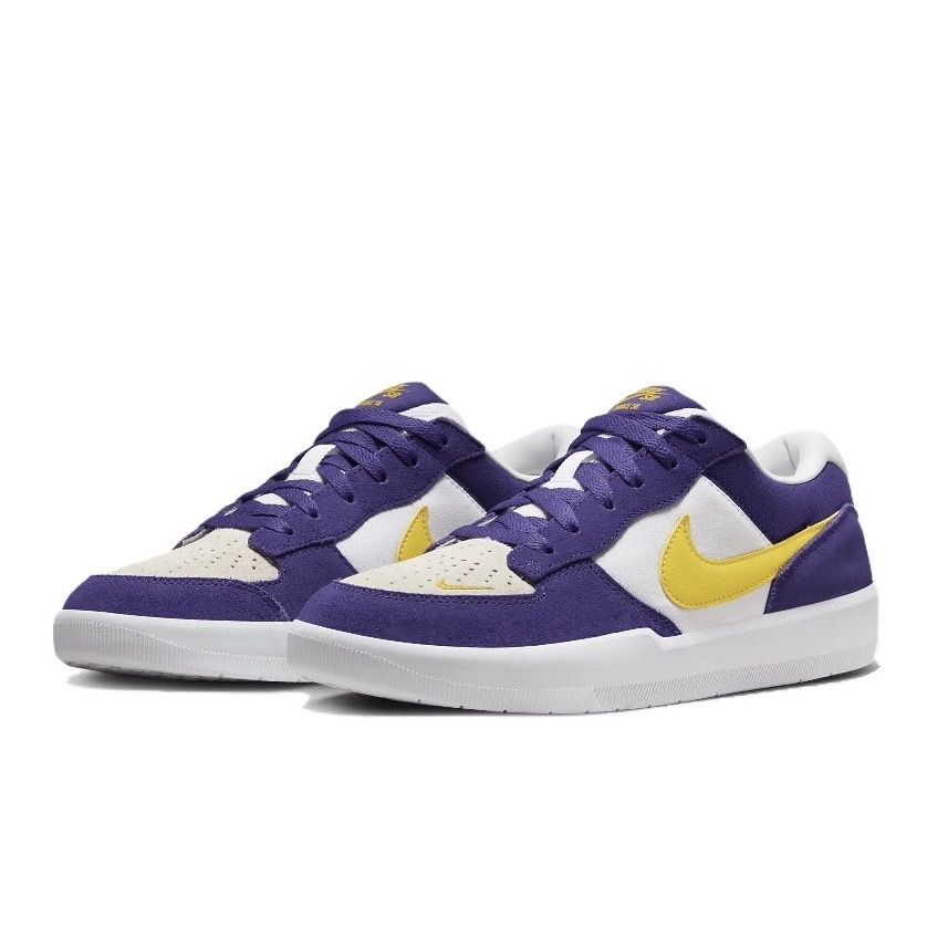 Nike SB Force 58 紫金湖人 麂皮 滑板鞋 DV5477-500