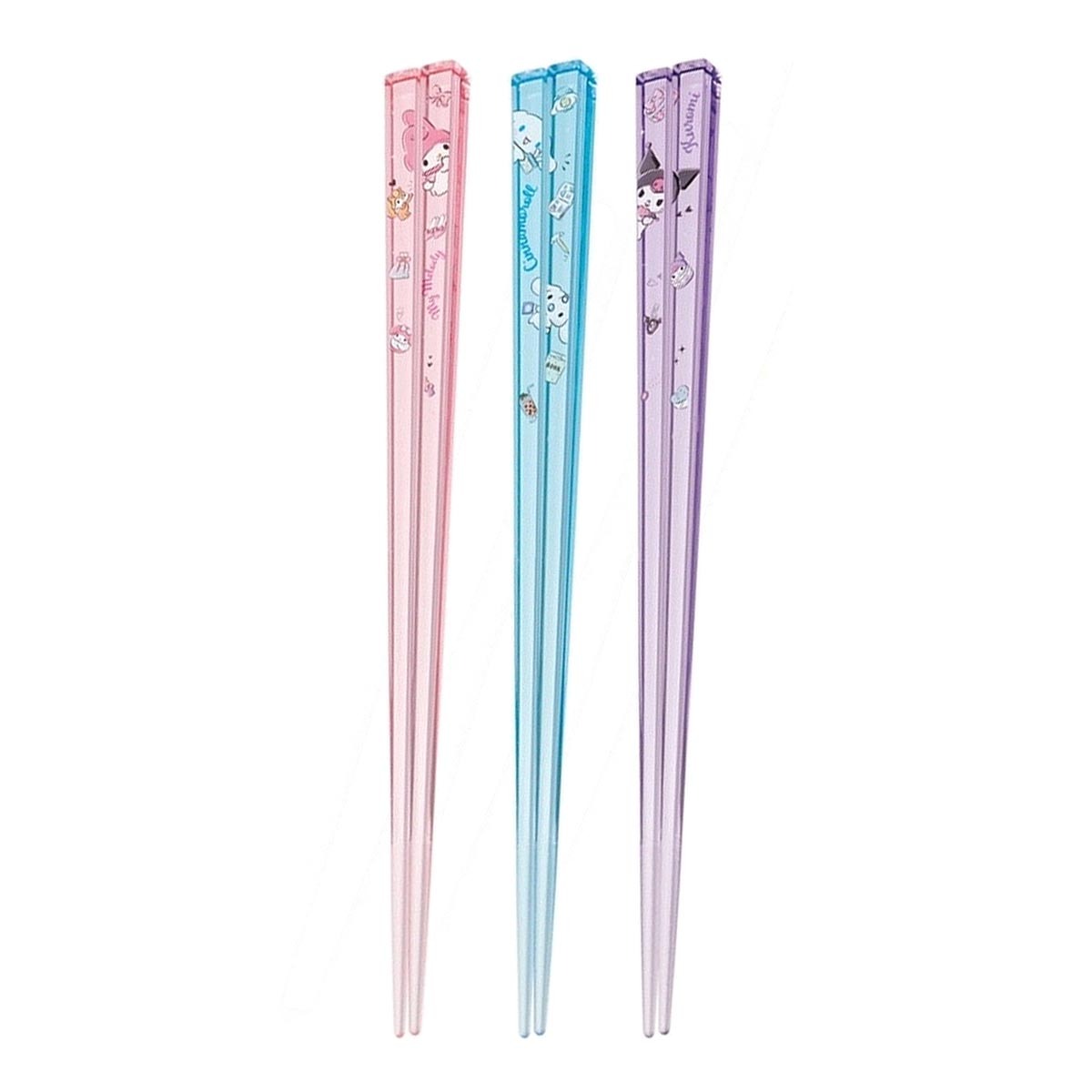 日本品牌 Skater Kuromi 3P 21cm 筷子 -AAC45T