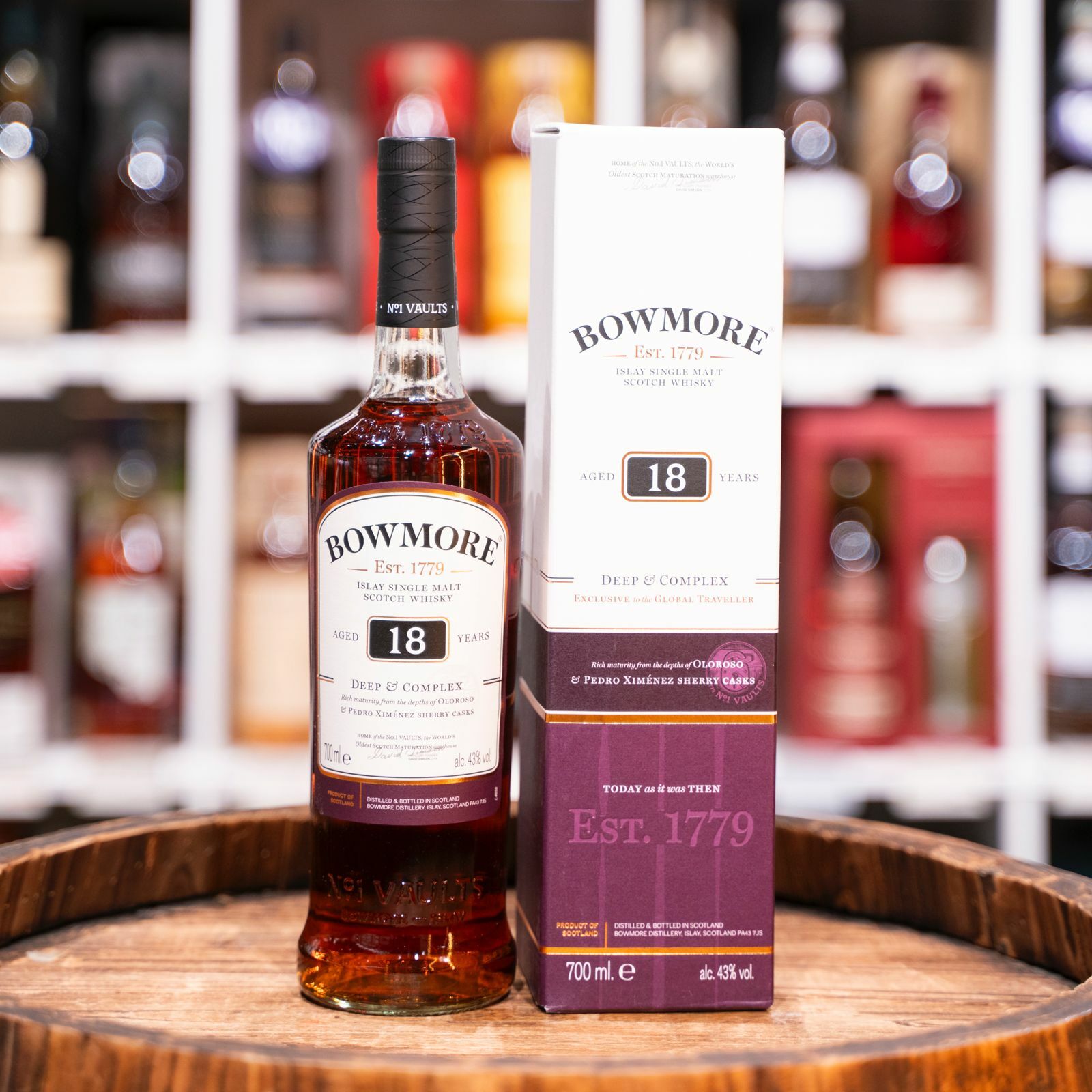 Bowmore 18 Year Old Single Malt Scotch Whisky