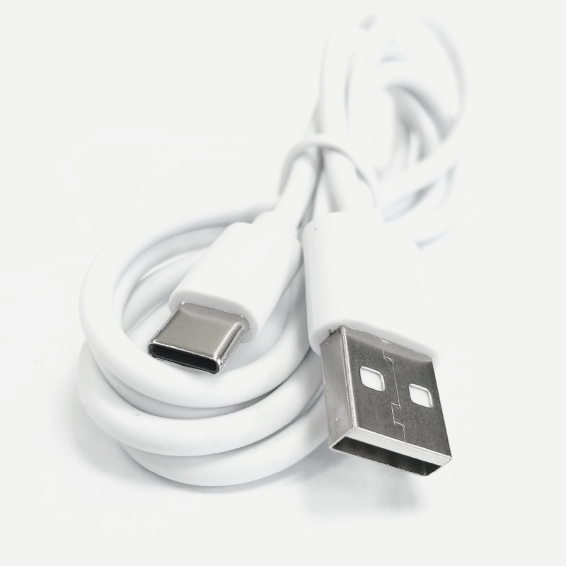 USB2.0 對 TYPE-C 白色傳輸線 (1M) 充電線 連接線 數據線