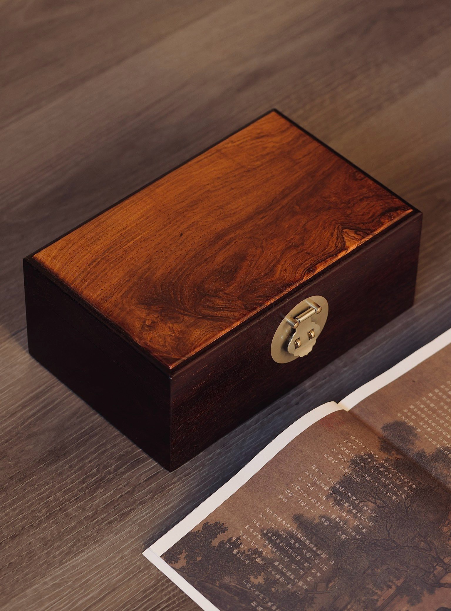 Small-leaf red sandalwood × Hainan Huanghuali "Jewelry Box"