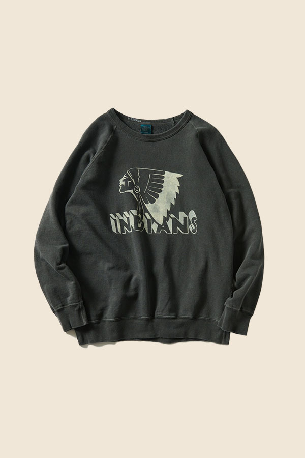 GOOD ON - INDIANS 長袖TEE（經典黑）