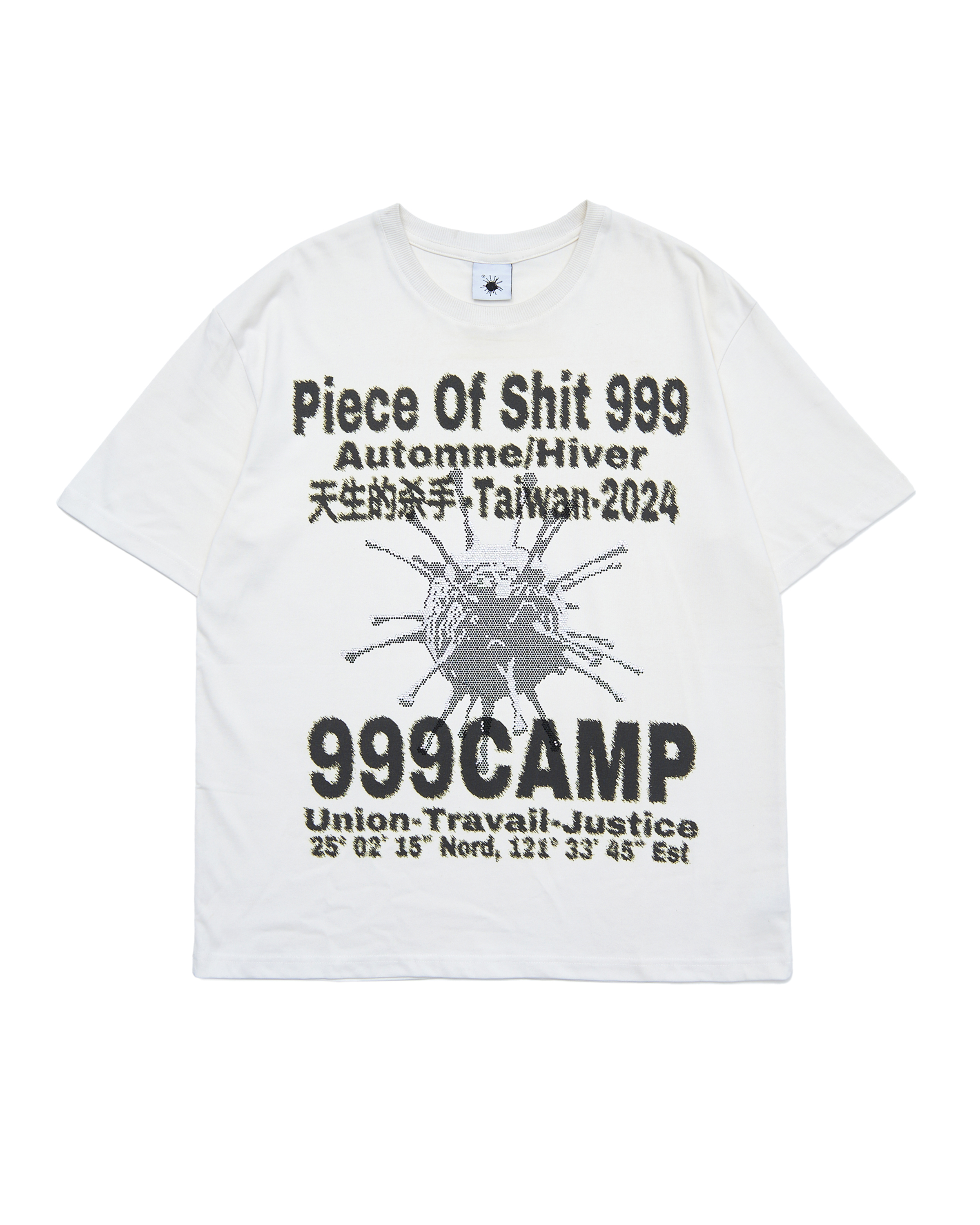 VIRUSWORLD x PIECE OF SHIT「999CAMP TAIWAN」 TEE