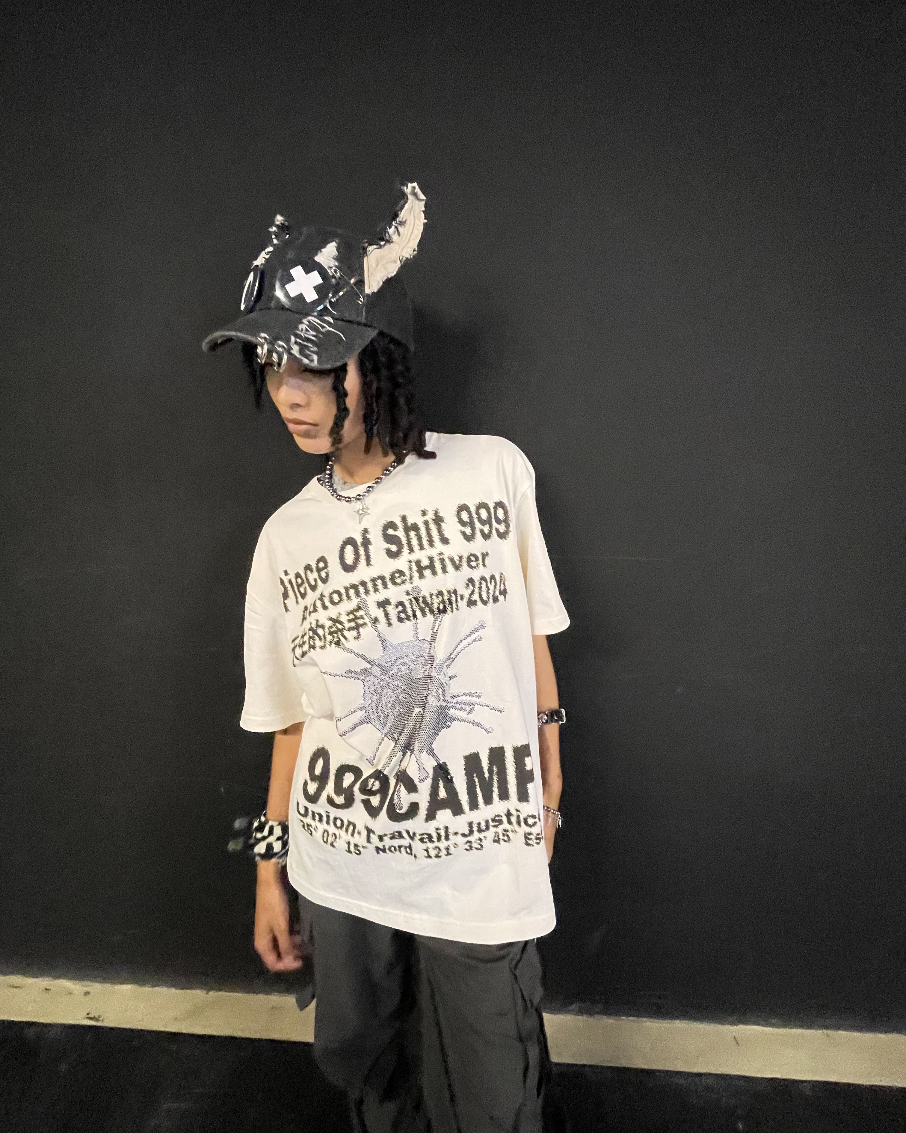 VIRUSWORLD x PIECE OF SHIT「999CAMP TAIWAN」 TEE
