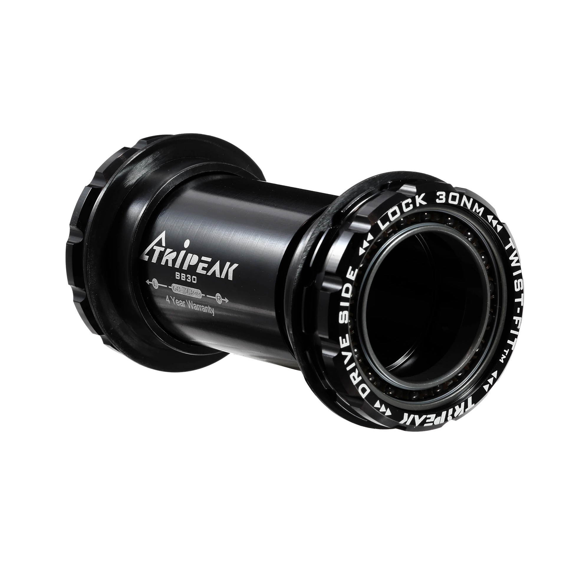 Tripeak JetStream Pro BB30 Twist-Fit 3in1 Bottom Bracket (30mm,DUB,HG24)