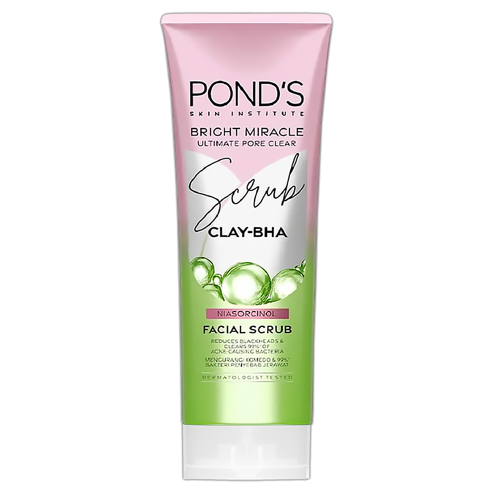 POND'S洗面乳-100g(粉潤白皙/竹炭淨白/控油淨透)