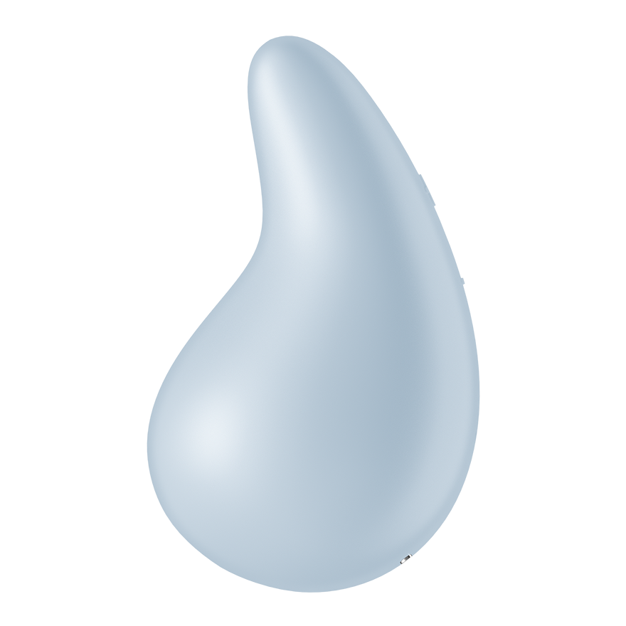 Satisfyer Dew Drop 柔軟矽膠震動器 藍色