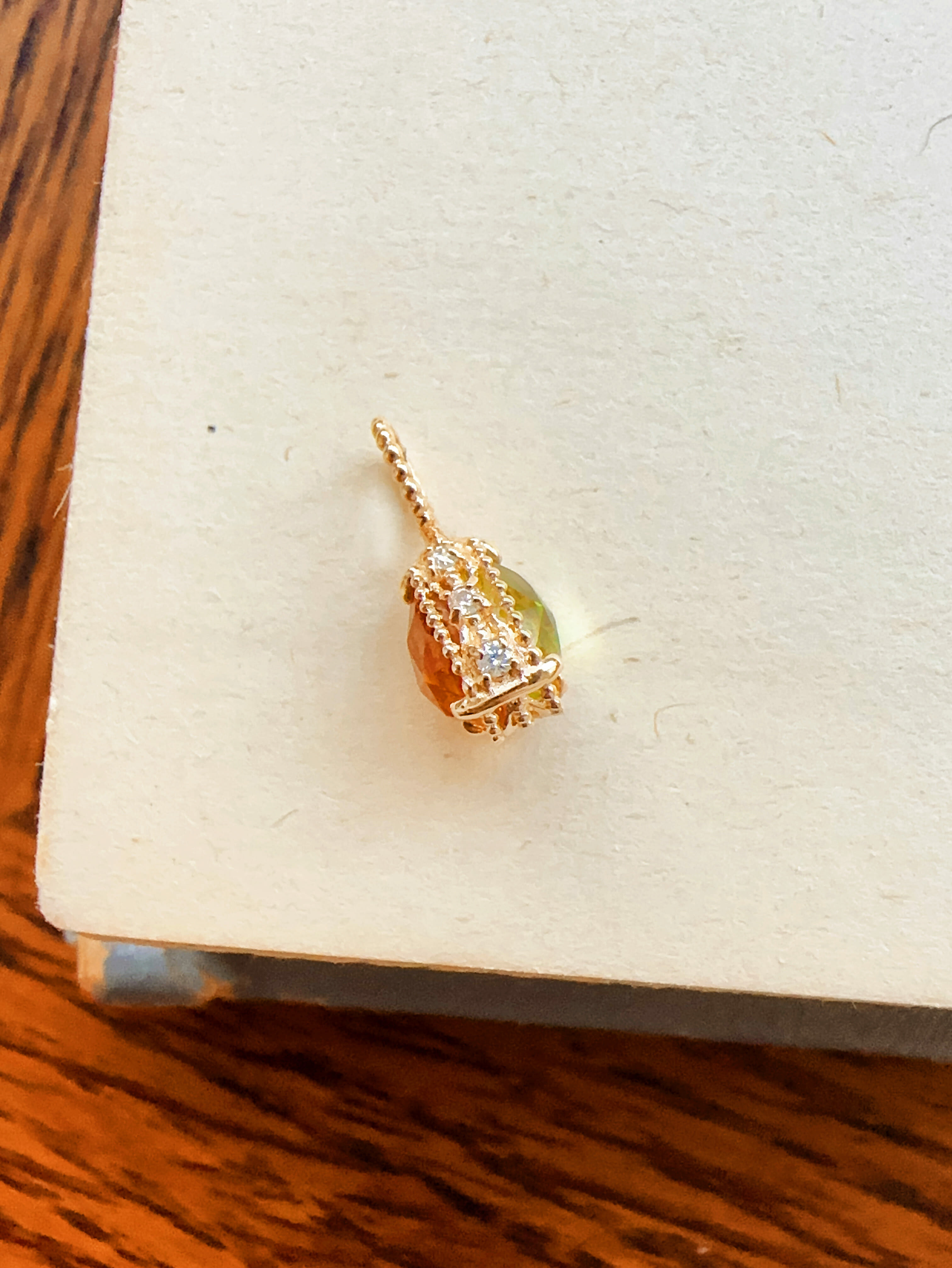 石の鏡｜黃晶橄欖