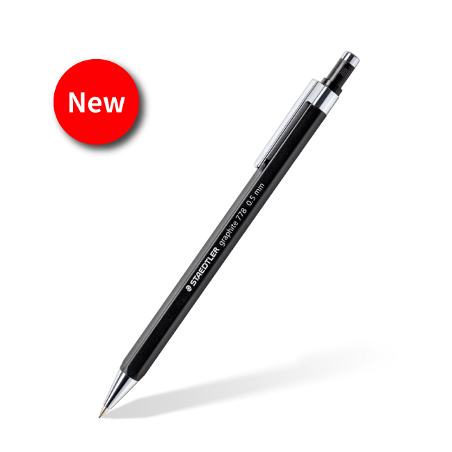 STAEDTLER施德樓 MS778六角形自動鉛筆-黑色