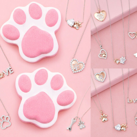 (現貨) 加拿大🇨🇦直送✈️🇭🇰 Charmed Aroma -Paw Bath Bomb - Paw Necklace Collection爪子浴炸彈-爪子項鍊系列