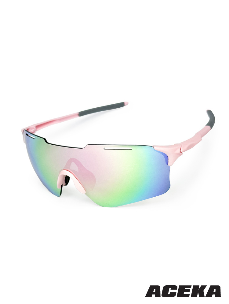 TRENDY  鋒速粉運動太陽眼鏡(無框款)