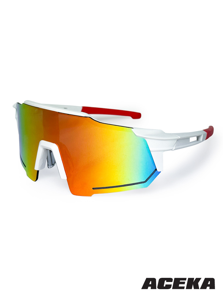 TRENDY  暴風炫彩運動太陽眼鏡(半框款)