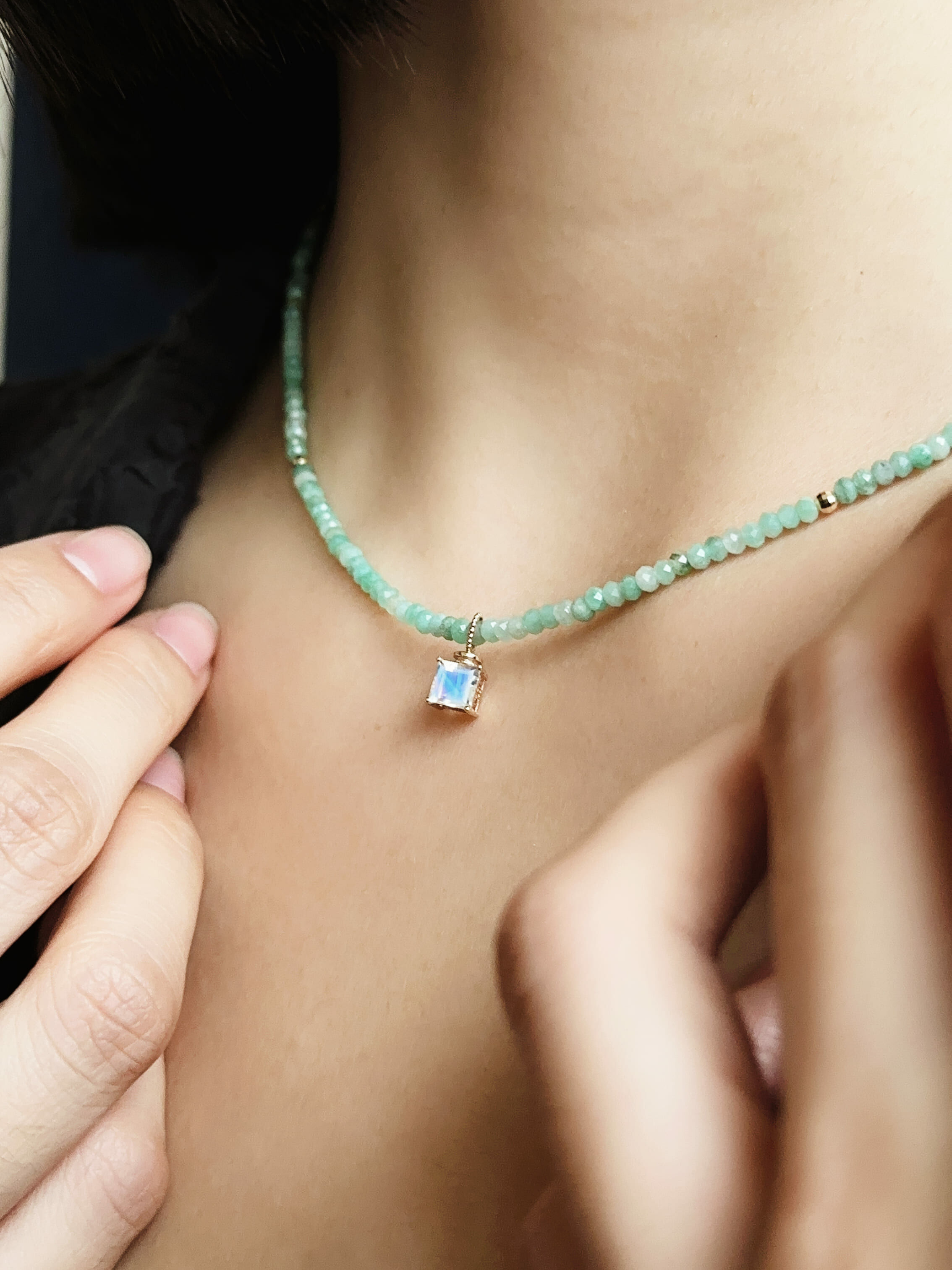 香水墜｜藍月光