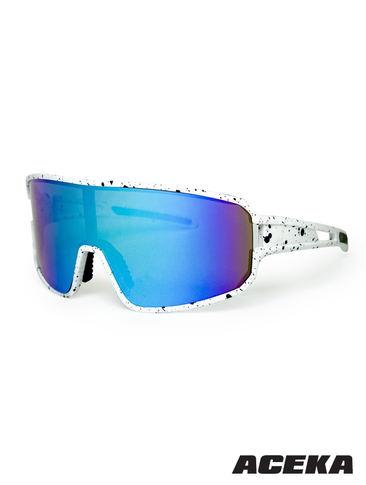 TRENDY  黑曜碎影運動太陽眼鏡(全框款)