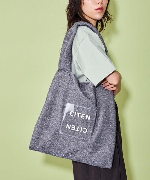 CITEN / Glitter Logo Tote Bag