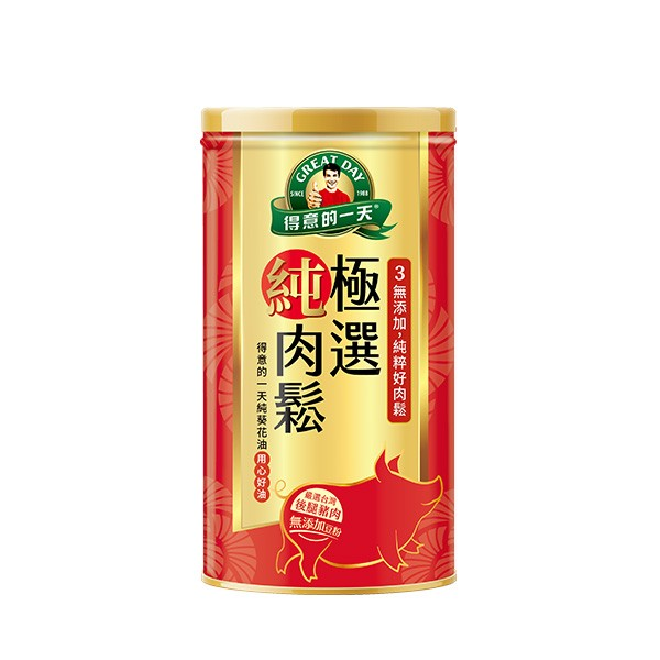 【桂格】得意的一天 極選純肉鬆200g