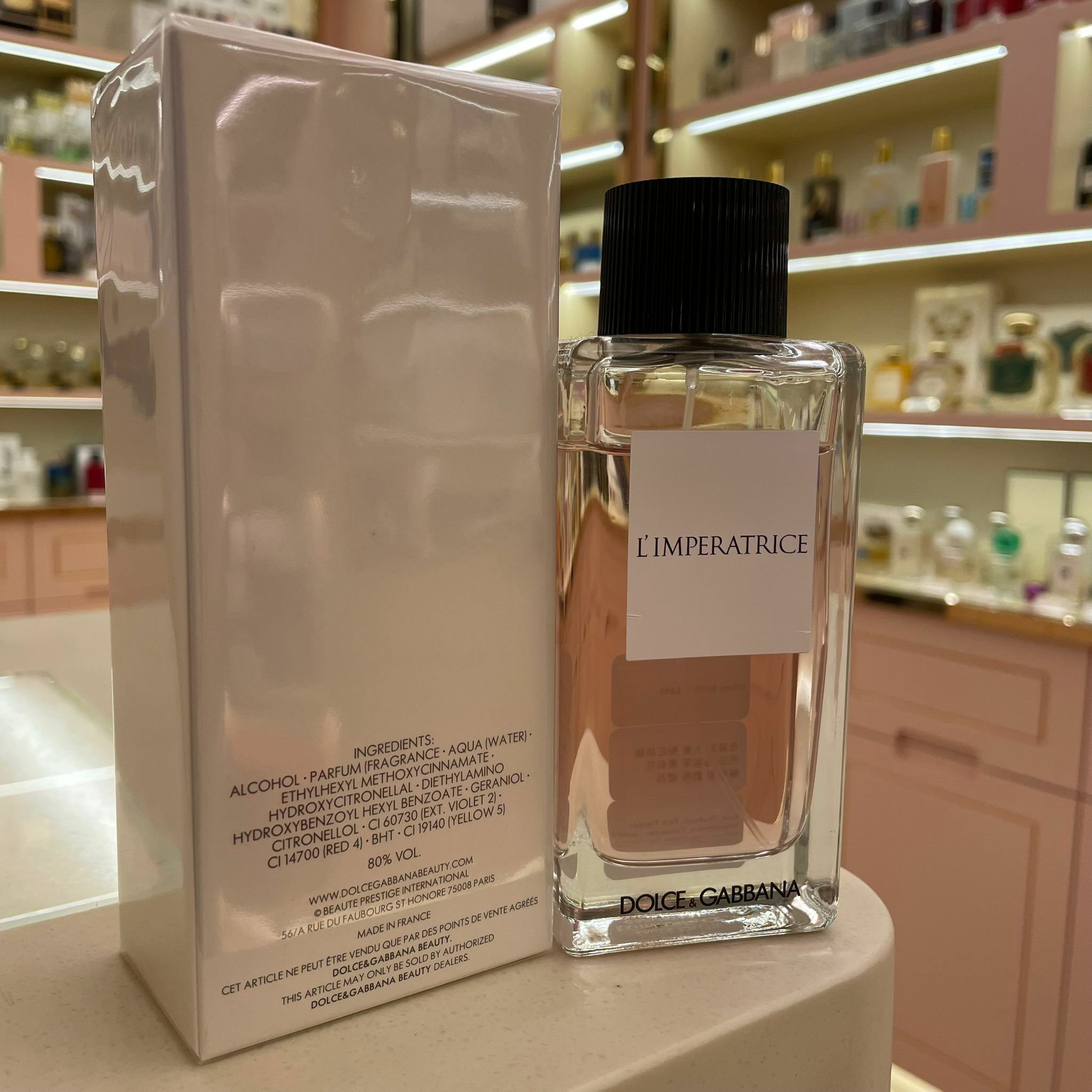 D&G 3 L'Imperatrice 香水 100ml ランペラトリス D&G 3 L'Imperatrice 香水 100ml ランペラトリス ドルチェ＆ガッバーナ