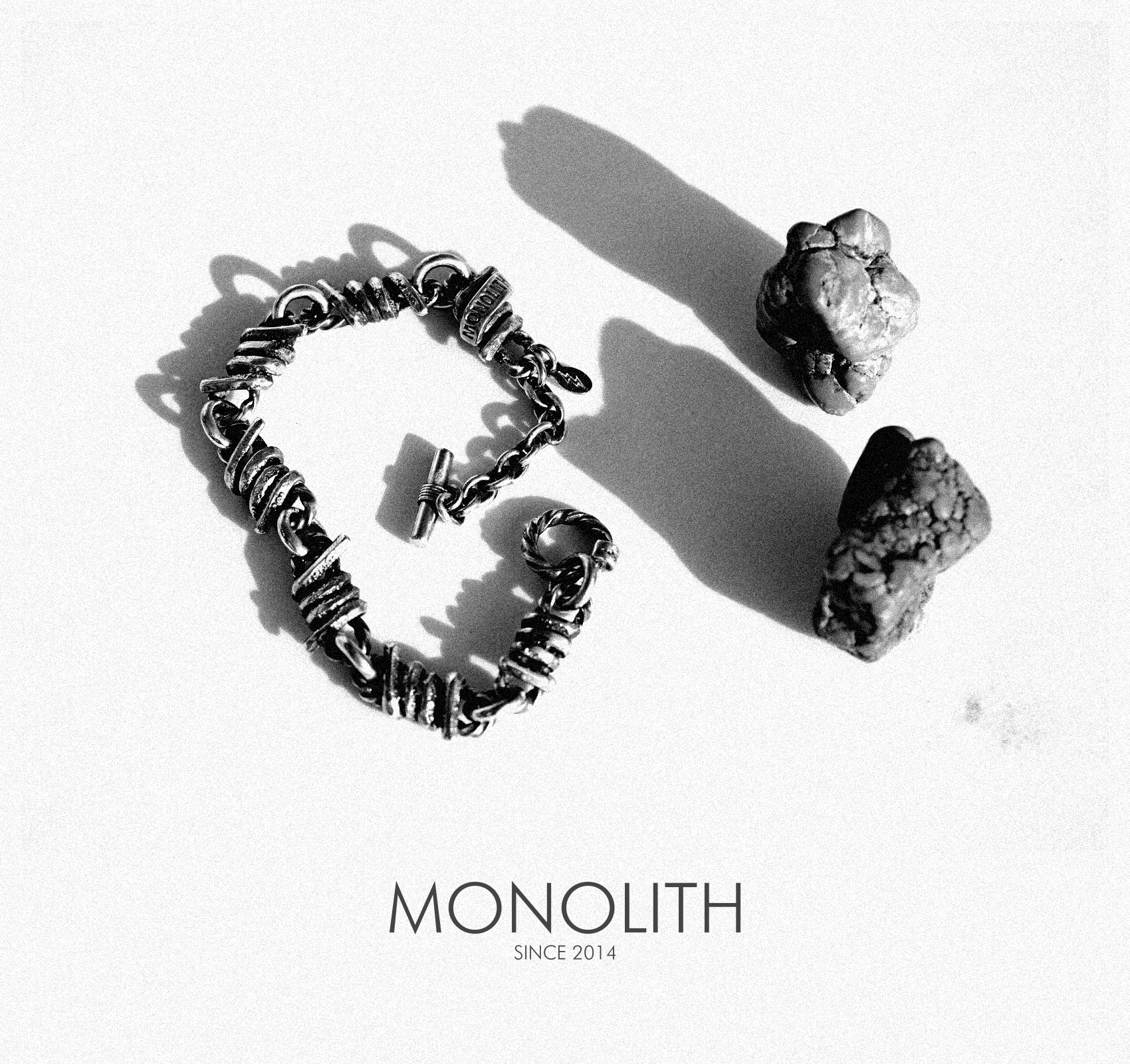 純銀打印【手鍊】