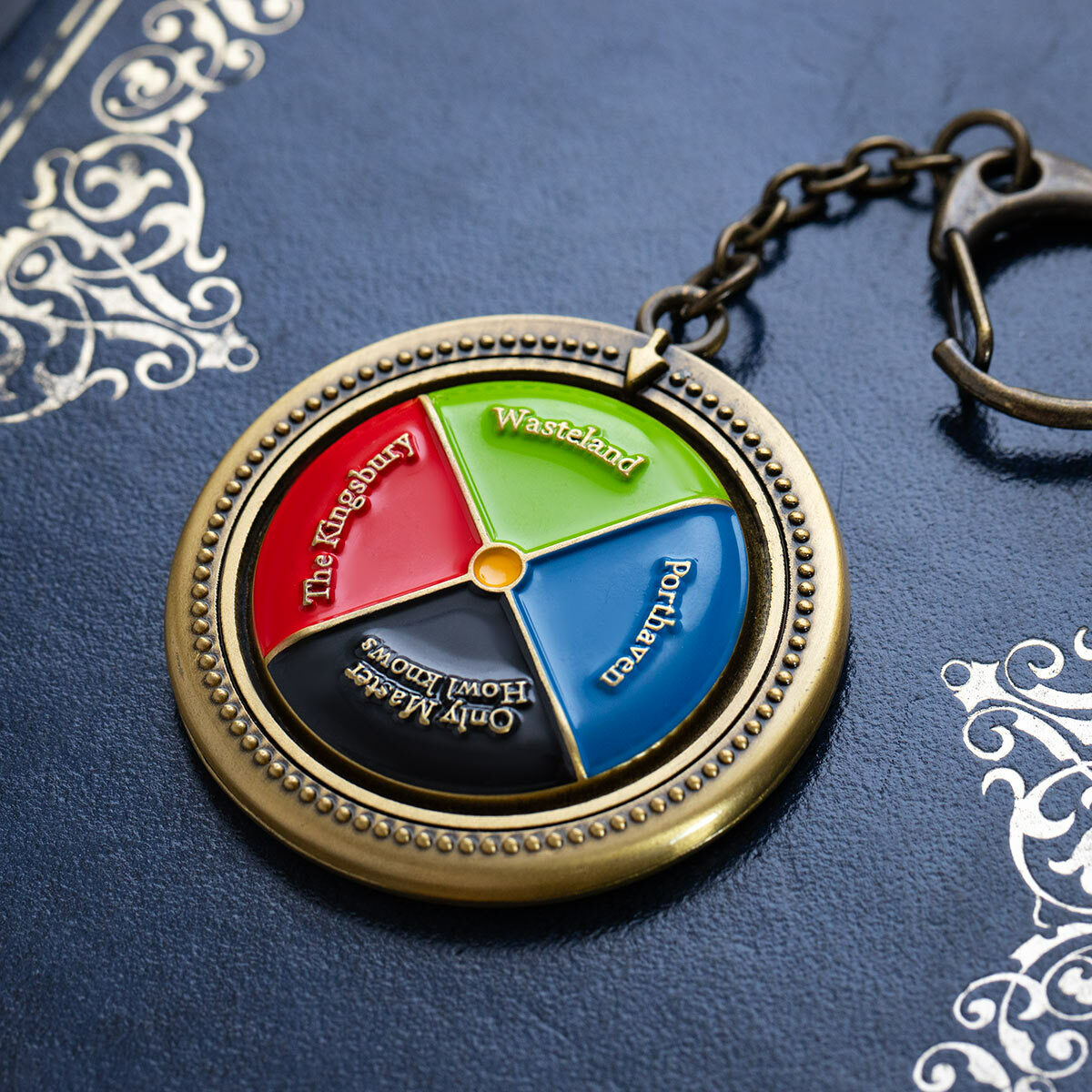 鑰匙圈 霍爾的移動城堡 旋轉的魔術色盤