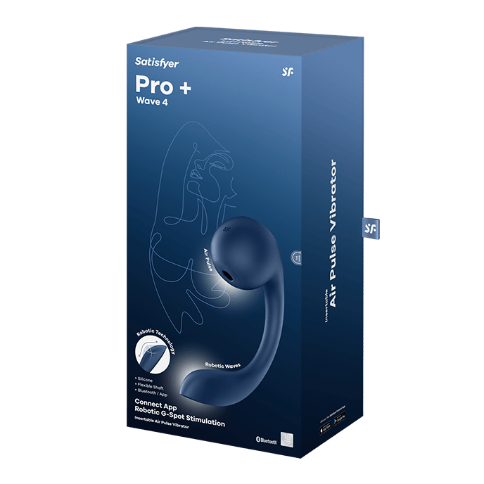 Satisfyer Pro+ Wave 4 APP控 陰蒂吸啜 G點震動器