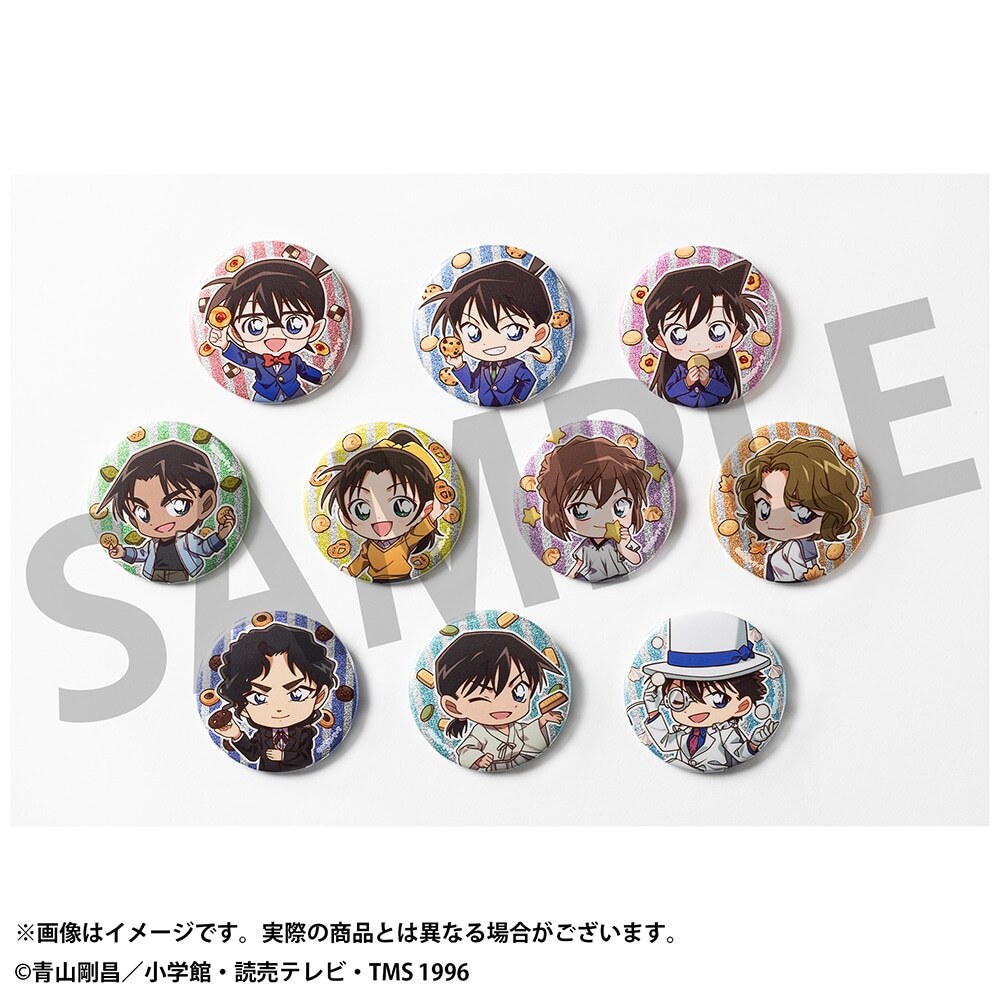 柯南日版Q版餅乾系列胸章-10款隨機