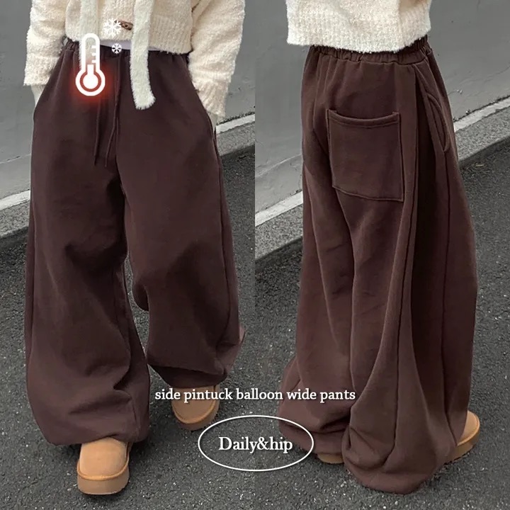 【優惠價現貨】韓國厚款絨毛底棉褲（7色）