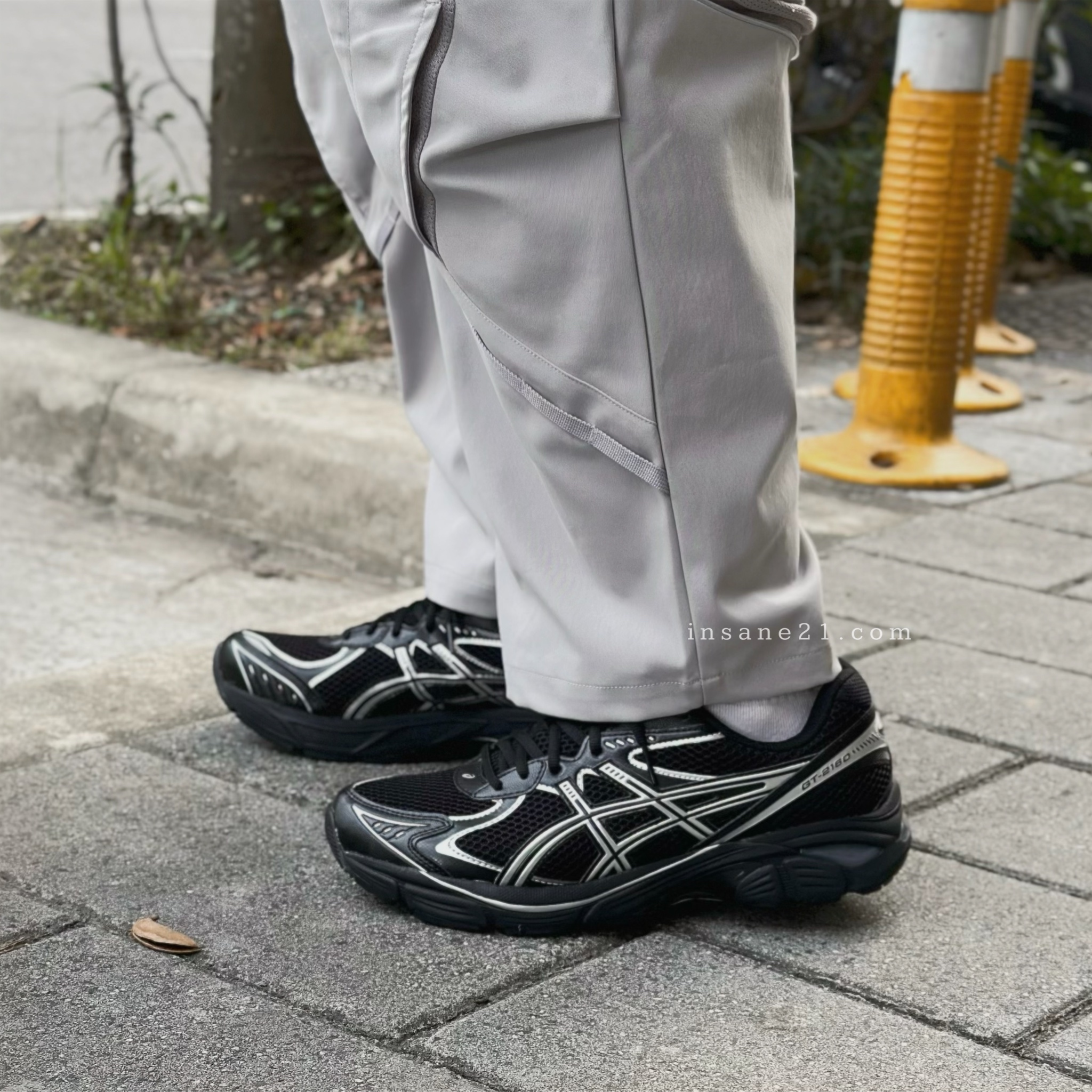 ASICS GT-2160 WHITE PURE SILVER 灰黑 銀黑 1203A275-001