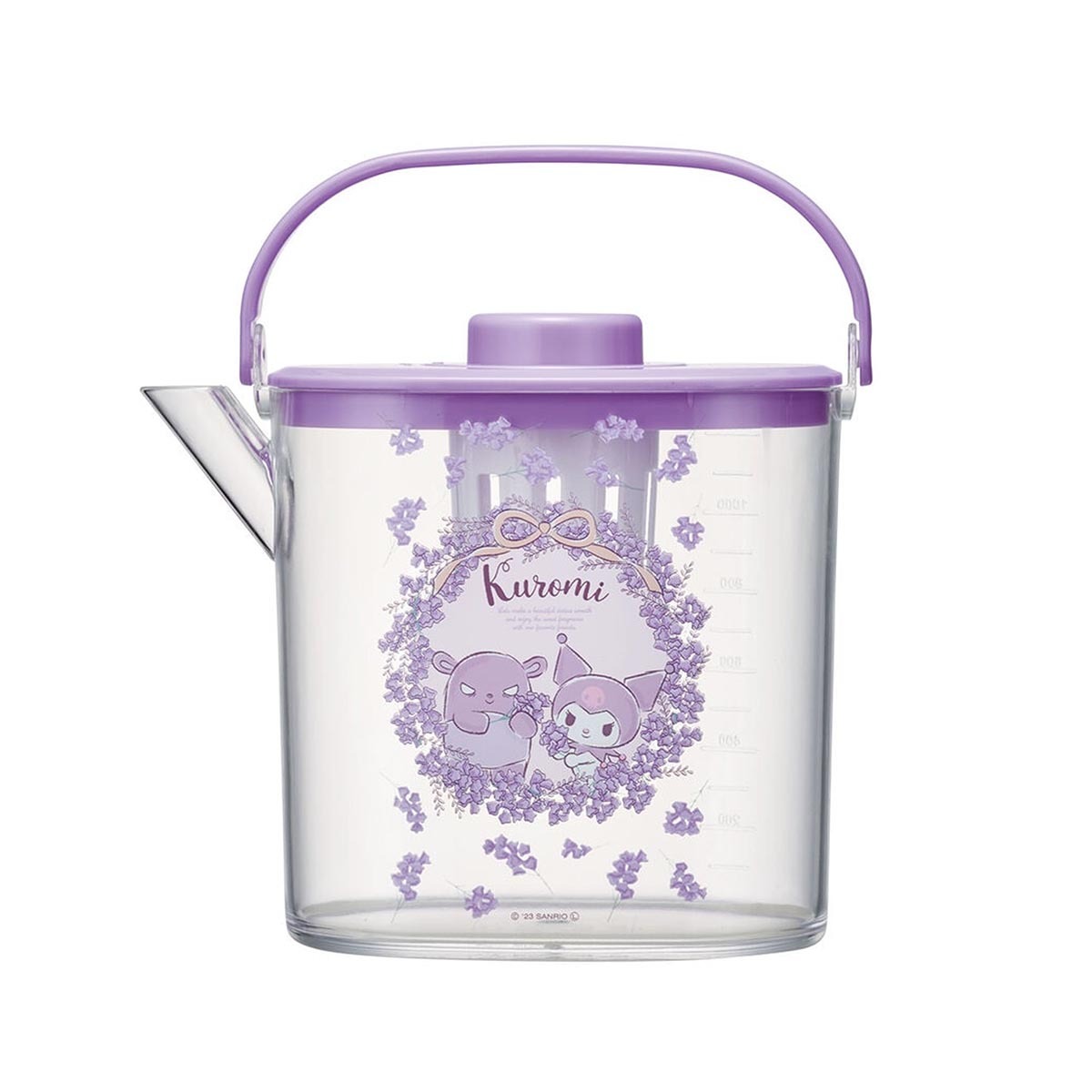 日本品牌 Skater Kuromi 1.2L 冷茶壺連茶包過濾器 -CM10