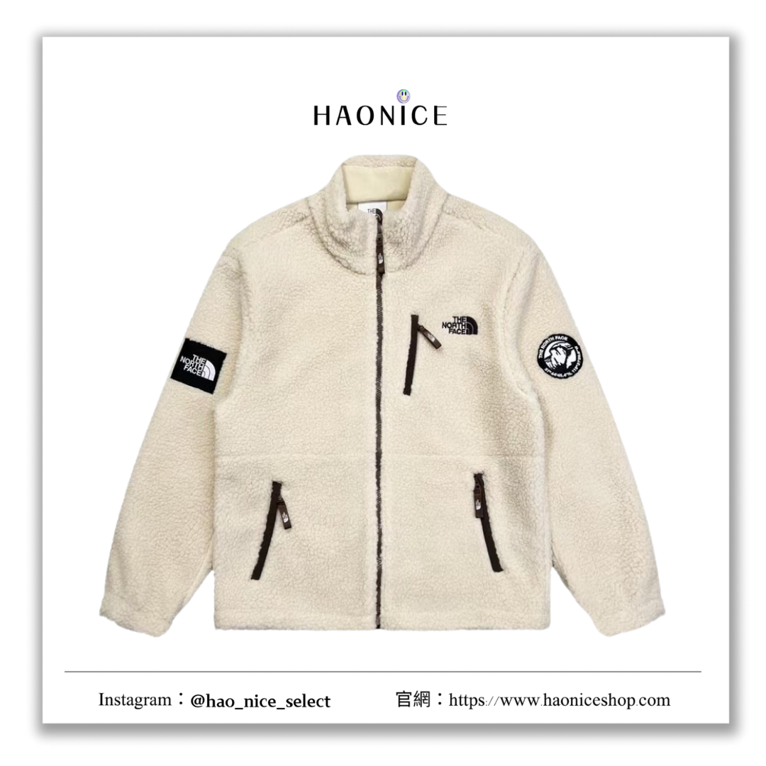 【HAO NICE】The North Face 北臉 21FW新款長袖 羊毛外套羊羔毛外套 時尚可愛