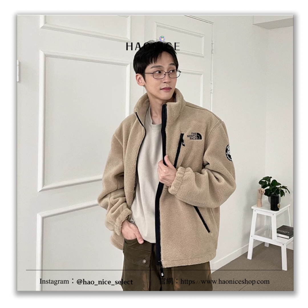 【HAO NICE】The North Face 北臉 21FW新款長袖 羊毛外套羊羔毛外套 時尚可愛