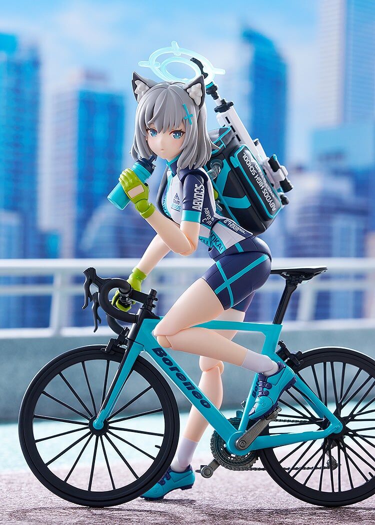 figma 644DX/figma644DXSP 砂狼白子（單車）DX版)figma Shiroko Sunaookami (Cycling) DX Edition普通版/特典版