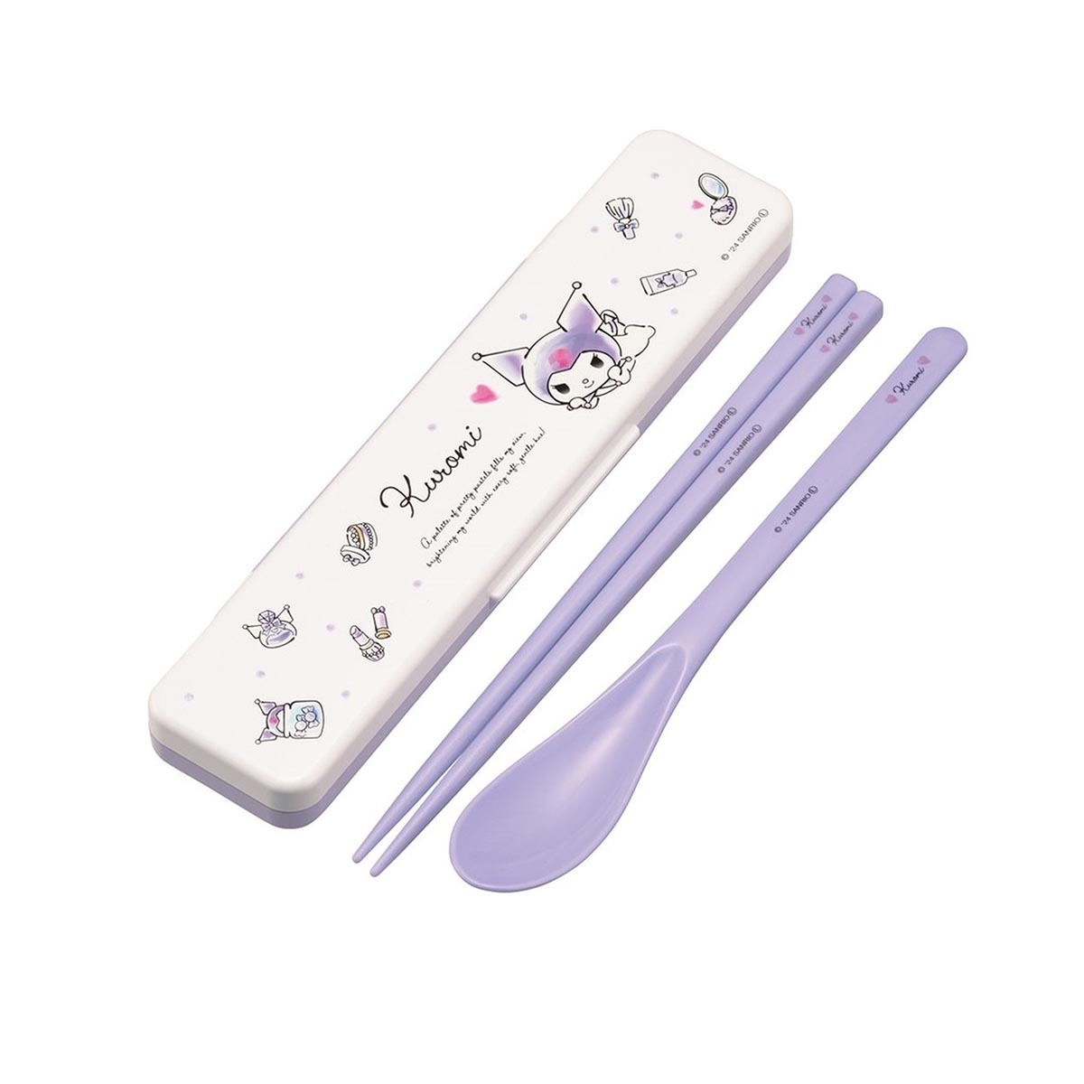 日本品牌 Skater Kuromi 18cm筷子及更套裝 -CCS3SAAG