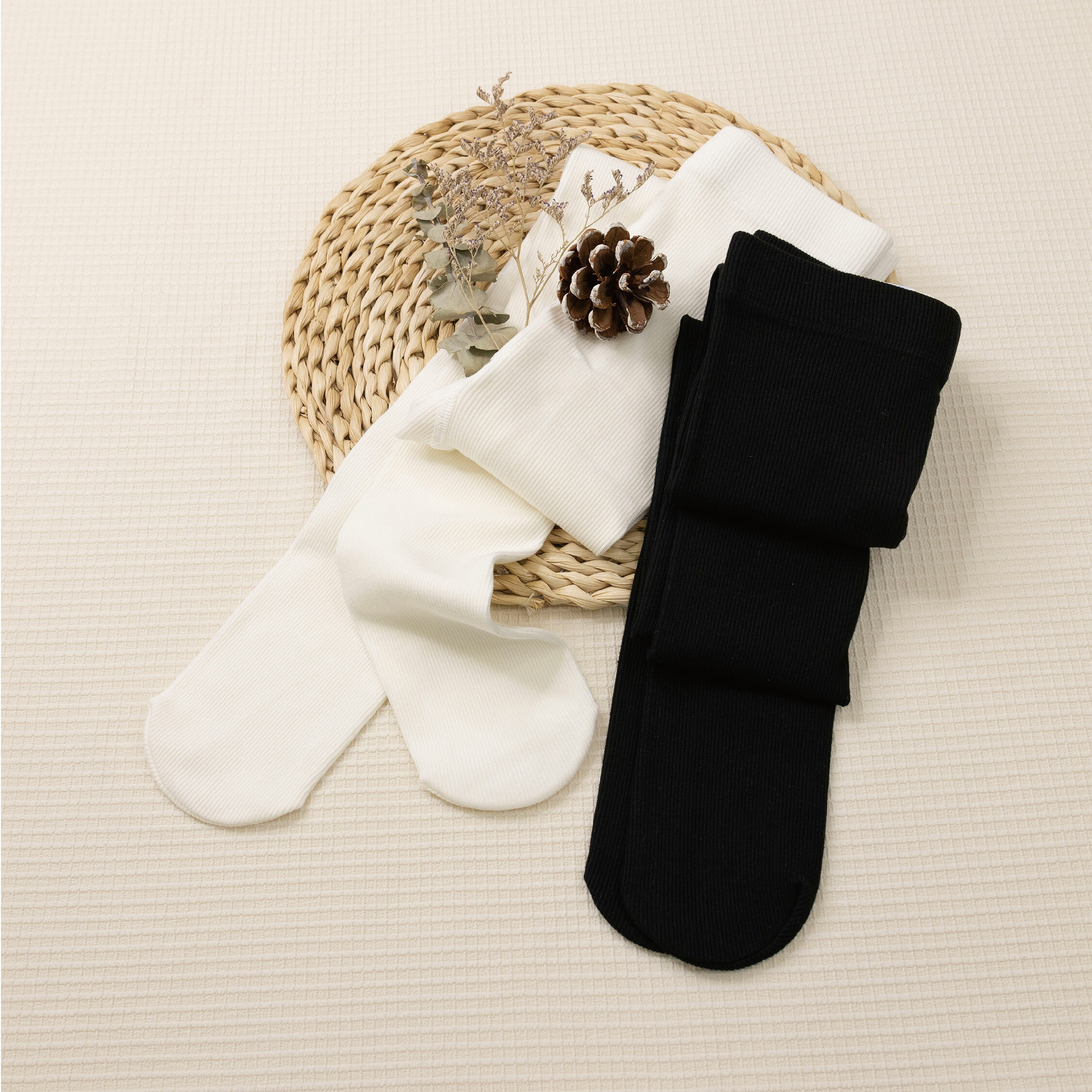 【JA4053】素色打底褲襪＊三色