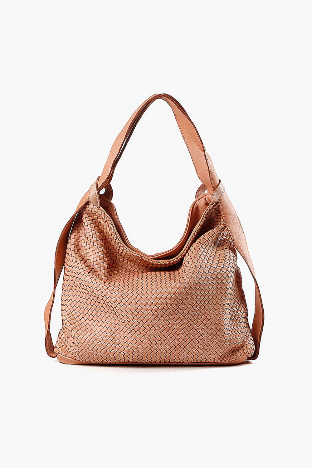 Doppia Woven 編織兩用包 粉紅