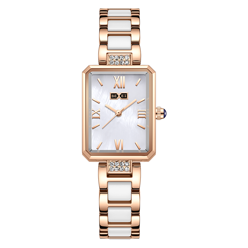 【BEXEI 貝克斯】 6121 優雅 氣質 淑女 名媛 星空錶面 陶瓷 石英 手錶 女錶 腕錶 -