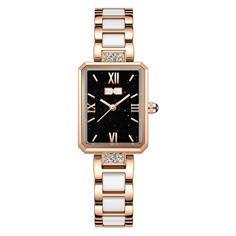 【BEXEI 貝克斯】 6121 優雅 氣質 淑女 名媛 星空錶面 陶瓷 石英 手錶 女錶 腕錶 -