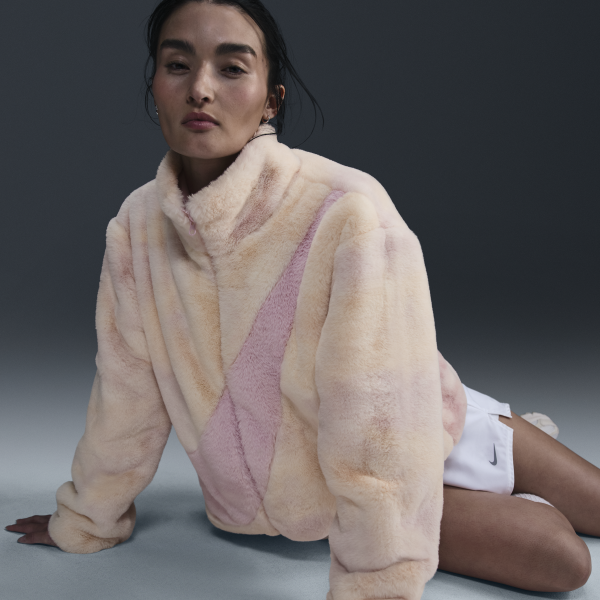 (預訂) Nike Sportswear Faux Fur Swoosh Jacket