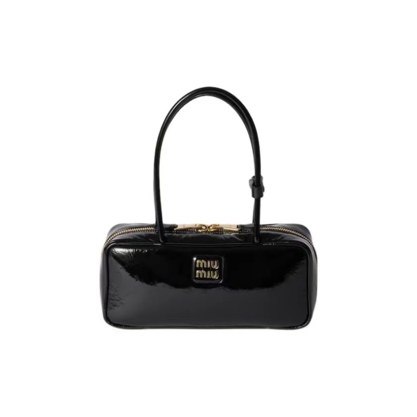 MIU MIU Beau Naplak 漆面皮革手袋