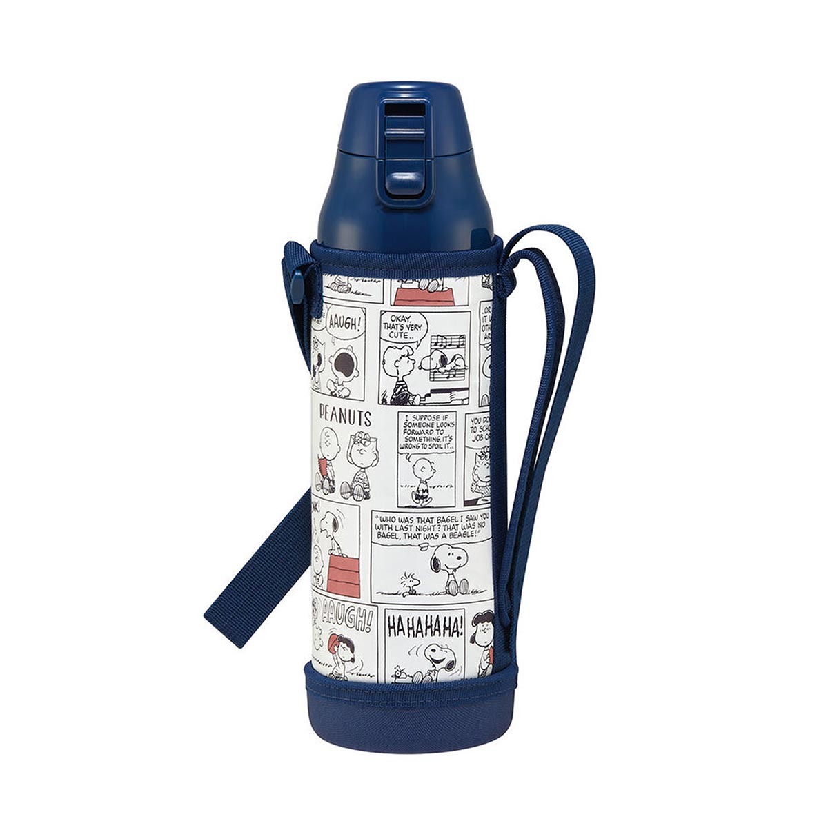 日本品牌 Skater Snoopy 990ml 真空鋼膽壺 -KSDC10S