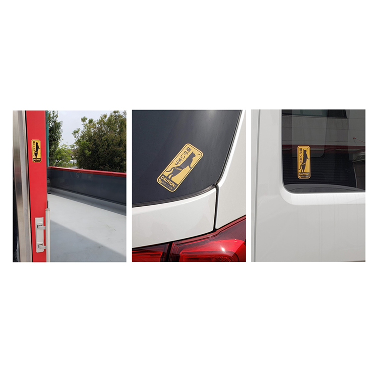 TOMEI 車窗貼紙 內有貓貓